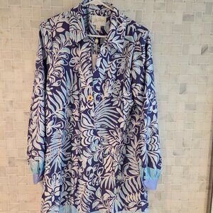 Lilly Pulitzer Melanne long sleeve popover Dress